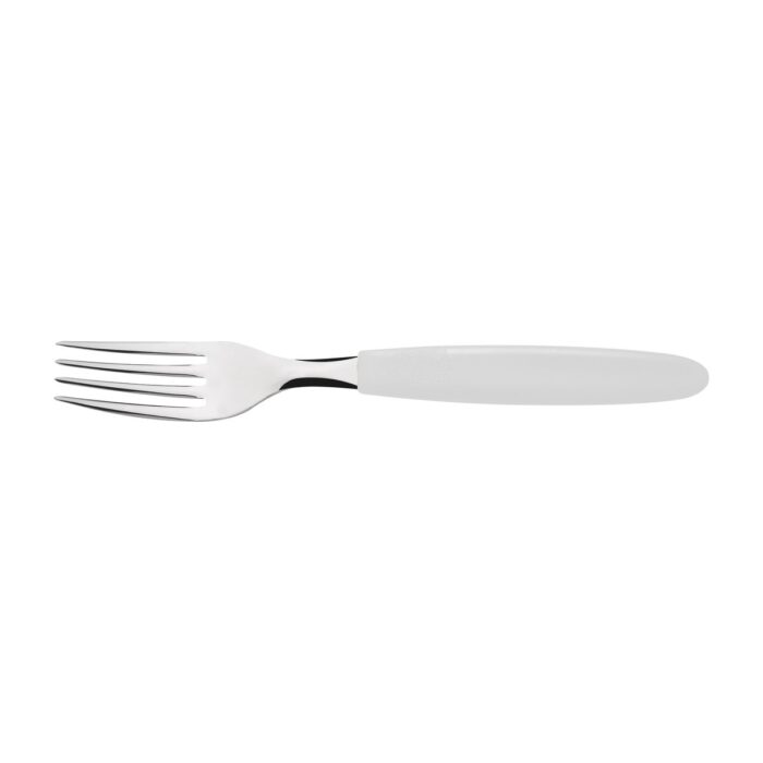 Tenedor de Mesa Mango Plastico Blanco Ipanema TRAMONTINA - Imagen 1