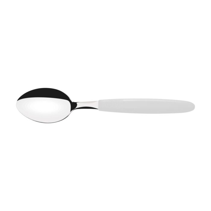 Cuchara de Mesa Mango Plastico Blanco Ipanema TRAMONTINA - Imagen 1
