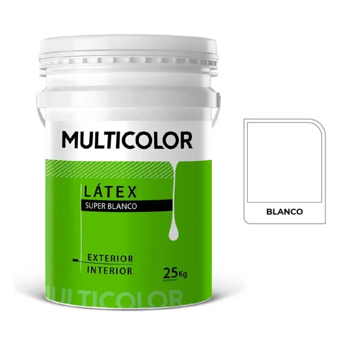 Pintura Latex Exterior / Interior 25 Kgs. MULTICOLOR - Imagen 1