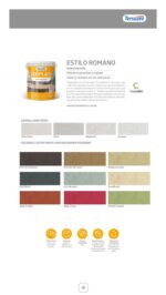 Terplast Estilo Romano Medio Beige Cocada 6kg - Imagen 2