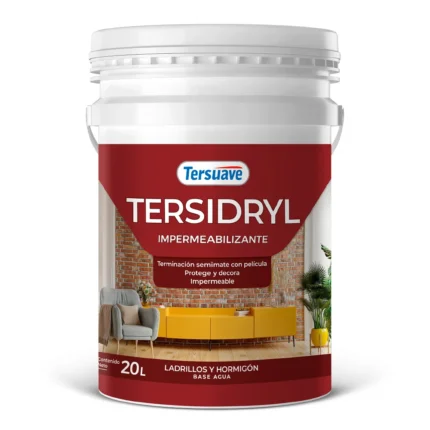 Tersidryl Impermeabilizante Base Agua con película x 4 Lts.