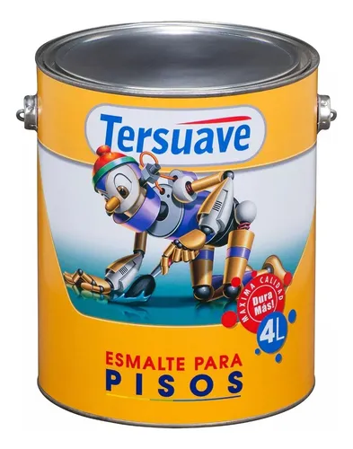 PINTURA PARA PISOS ROBLE 4LTS        TERSUAVE