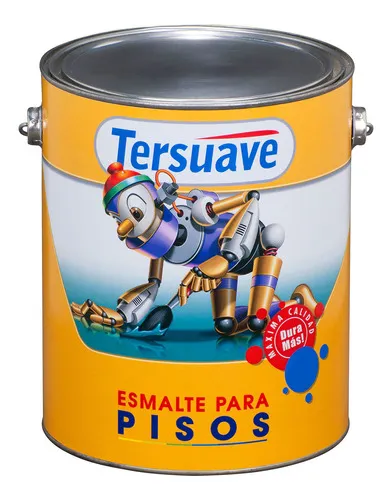 PINTURA PARA PISOS GRIS  4LTS        TERSUAVE