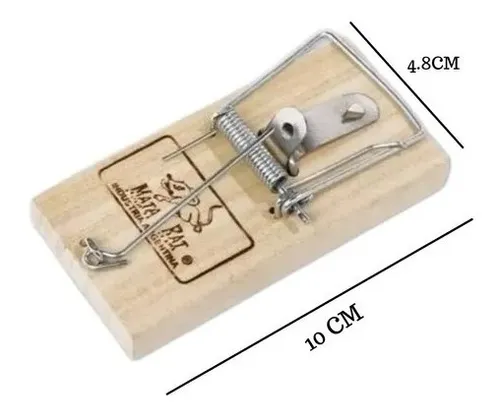 163270 TRAMPA MADERA PARA RATA. 00599.65 - Imagen 1