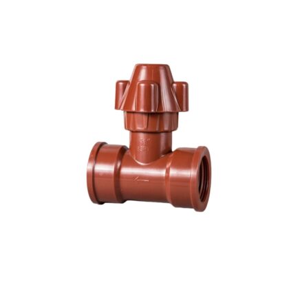 LLAVE DE PASO MARRON 1/2"