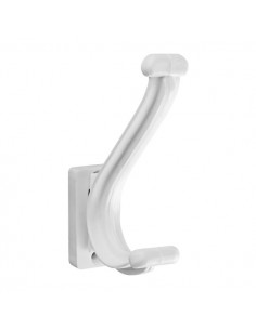 PERCHA DOBLE BLANCA    GINYPLAS   27107
