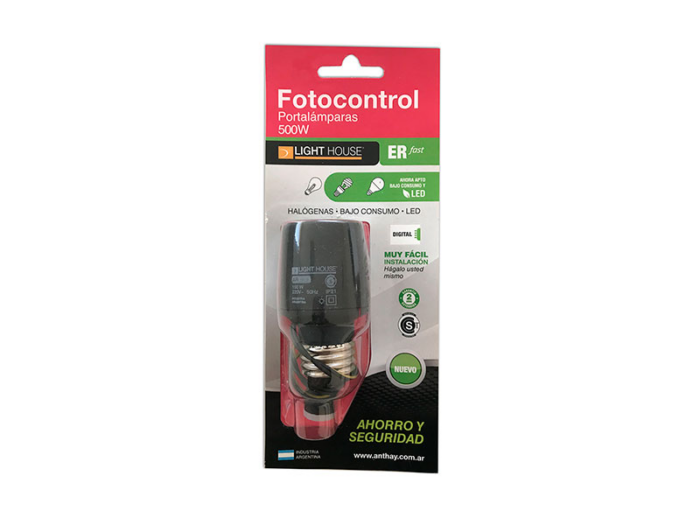 FOTOCONTROL PORTALAMPARA 150W AR - Imagen 1