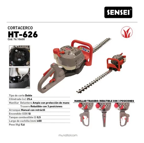 87 CORTACERCO HT-626 (25.4CC) SENSEI - Imagen 1