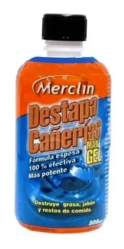 Destapa Cañeria MaxGel 500ML.     GDC500