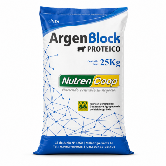 BLOQUE PROTEICO G5 ARGENBLOCK X25KG - Imagen 1