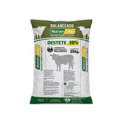 ALIMENTO BALANCEADO DESTETE 18% NUTRENCOOP