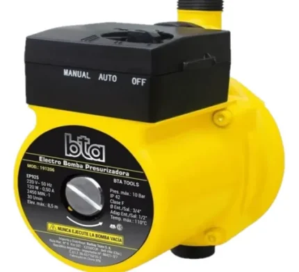 BOMBA PRESURIZADORA BTA 10Bar 10m 120w   191206