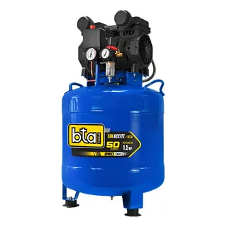 COMPRESOR 1,5HP-50LT. SIN ACEITE SILENCIADO  272009.2