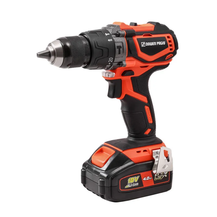TALADRO PERCUTOR DE 13 MM A BATERÍA DE 18 V BRUSHLESS DOWEN PAGIO 9993112 - Imagen 1