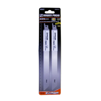 HOJA PARA SIERRA SABLE PARA METAL DE 225 MM CON 18 DIENTES POR PULGADA DOWEN PAGIO 9999737