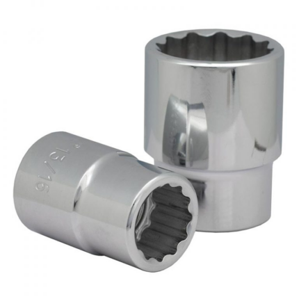 BOCALLAVE ESTRIADA DE 1/2 PULGADA POR 11/16 PULGADAS CROSSMASTER