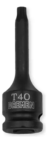 BOCALLAVE TORX PUNTA PARA IMPACTO E1/2 T40   3002