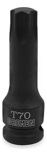 BOCALLAVE TORX PARA IMPACTO E1/2 T70   3007