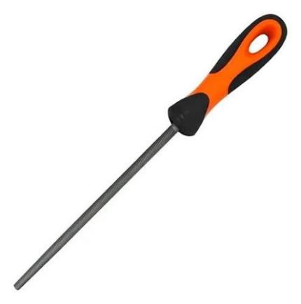 LIMA REDONDA BAHCO 8" MEDIO FINA CON MANGO MODELO 230-08-2