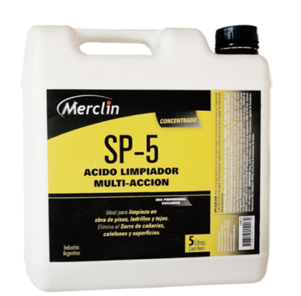 SP-5 ÁCIDO LIMPIADOR MULTI-ACCIÓN 5LTS
