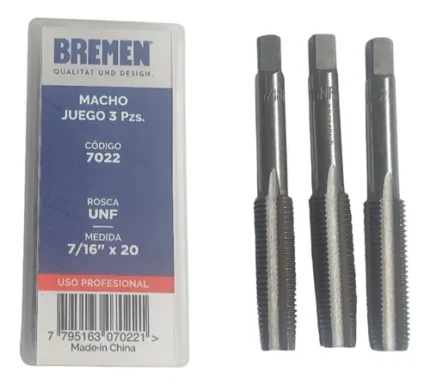 Macho Roscar Jgo UNF 7/16       7022