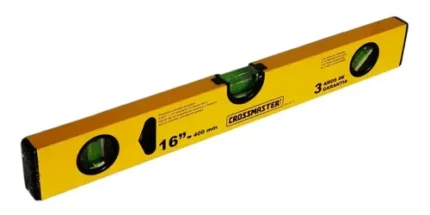 NIVEL DE ALUMINIO DE 40 CM CROSSMASTER