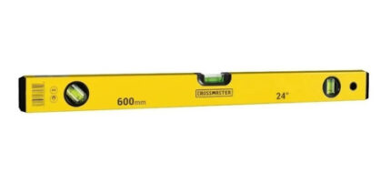 NIVEL DE ALUMINIO DE 60 CM CROSSMASTER