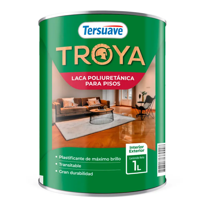 146120 TROYA LACA POLIURETÁNICA PISOS X 1 LTS TERSUAVE 1285 - Imagen 1
