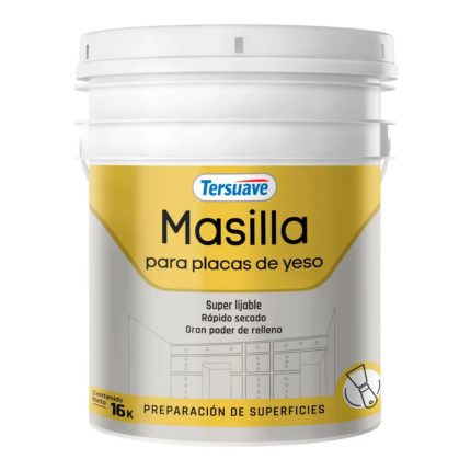 MASILLA P/PLACA YESO 16 KG.     TERSUAVE