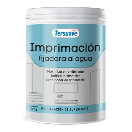 IMPRIMACION FIJADORA AL AGUA X 1 LTS TERSUAVE