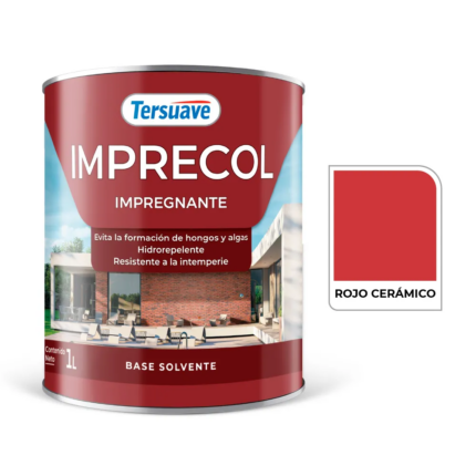 IMPRECOL IMPREGNANTE LADRILLOS BASE SOLVENTE ROJO CERAMICO X 20 LTS TERSUAVE
