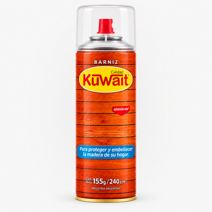 146833 PINTURA EN AEROSOL DE 240 CC BARNIZ CAOBA KUWAIT - Imagen 1