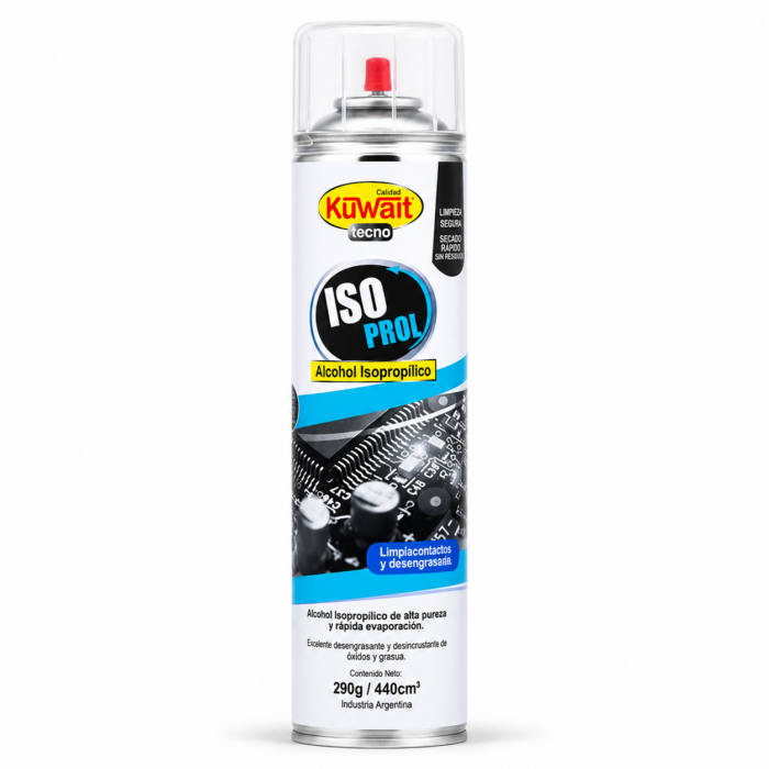 ALCOHOL ISOPROPÍLICO EN AEROSOL DE 440 CC KUWAIT 5555 - Imagen 1