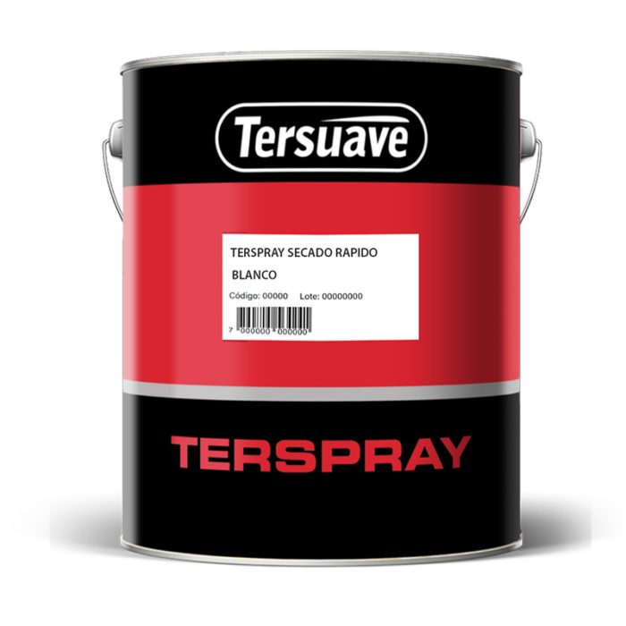 TERSPRAY SECADO RÁPIDO 1 LTS BLANCO - Imagen 1