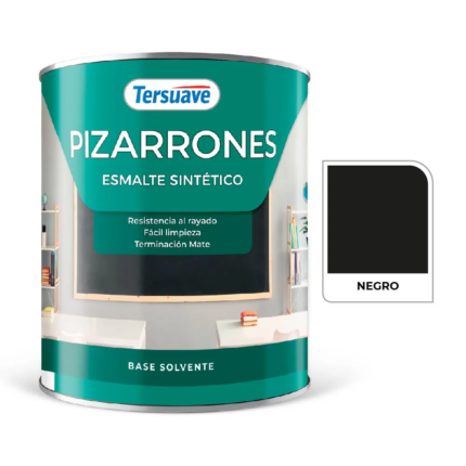 ESMALTE SINTETICO PIZARRON NEGRO X 1/2 LTS TERSUAVE