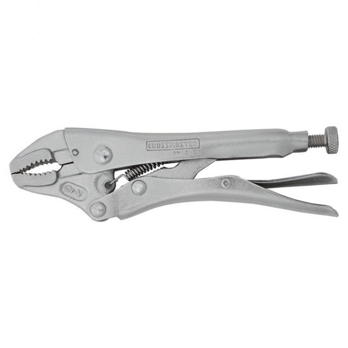 PINZA DE PRESIÓN CON MORDAZA CURVA DE 10 PULGADAS CROSSMASTER - Imagen 1