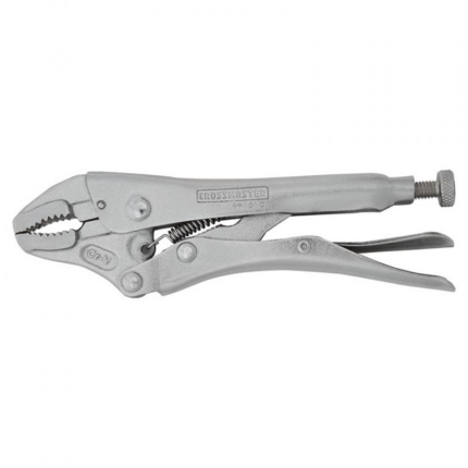 PINZA DE PRESIÓN CON MORDAZA CURVA DE 5 PULGADAS CROSSMASTER