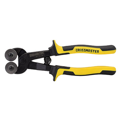 PINZA PARA VIDRIO CON PUNTA DE TUNGSTENO DE 8 PULGADAS CROSSMASTER