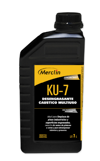 KU-7 DESENGRASANTE CAÚSTICO MULTIUSO 1LTS