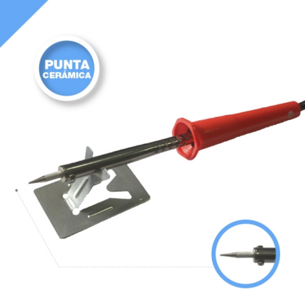 SOLDADOR ELECTRICO DE 60W PUNTA CERAMICA
