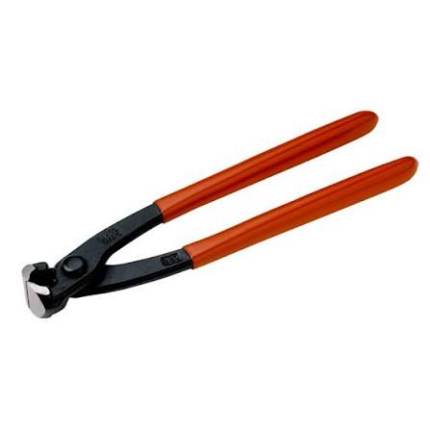 TENAZA ARMADOR BAHCO 12" MEDIO CORTE CON MANGO PVC
