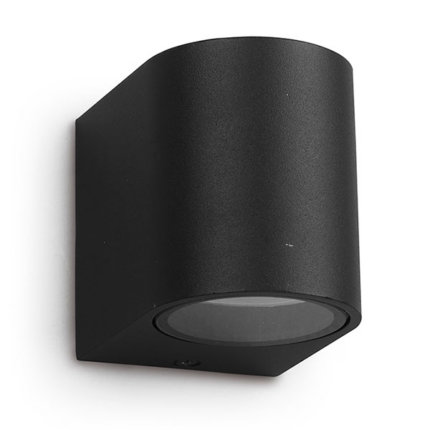 CILINDRICO GU10 PARA 1 DICROICA NEGRO 402940