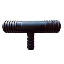 ACCESORIO DE CONEXIÓN TIPO TEE ESPIGA TRIPLE CON REDUCCIÓN DE 3/4 A 1/2 PULGADA