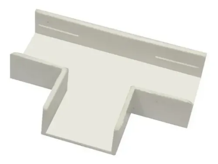 ACCESORIO TEE PLANA PARA CABLE CANAL DE 14 X 7 MM