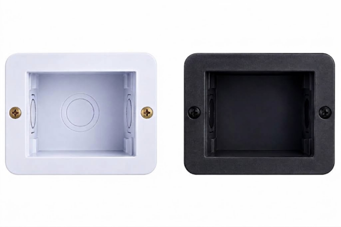 CAJA DE SUPERFICIE 2 MÓDULOS  SALIDA CABLECANAL  315203 - Imagen 1