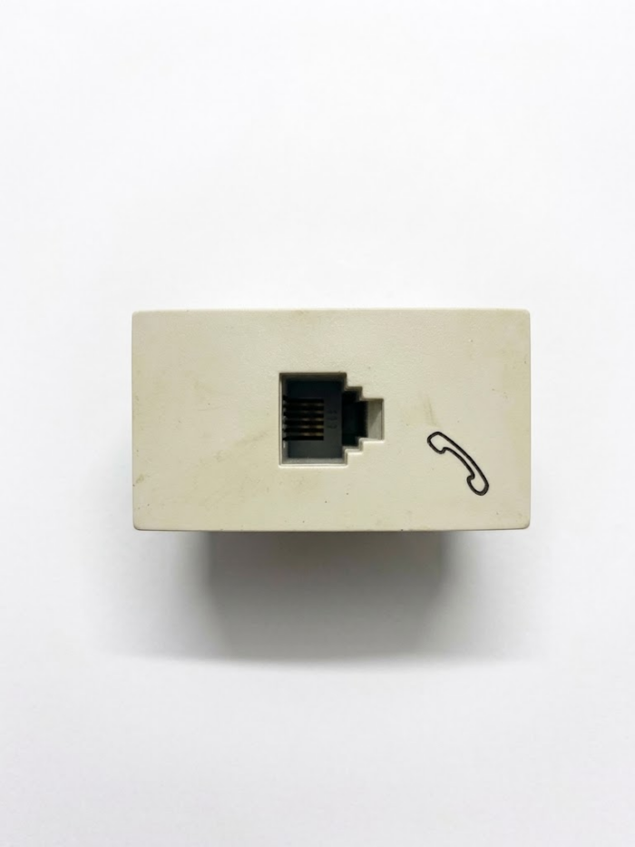 TOMA TELEFONICO AMERICANO SOMA GRIS - Imagen 1