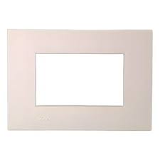 TAPA AUREA 3 MÓDULOS BLANCO                       226303